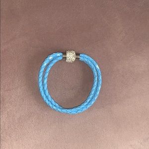 Blue Clasp Bracelet